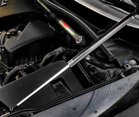 амортизатор капота камри 50