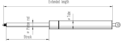 locking gas springs